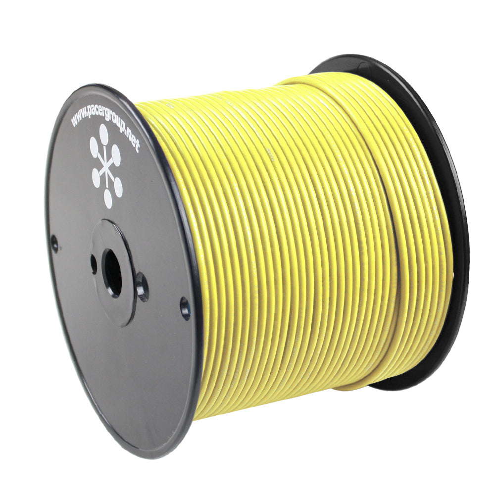 Pacer Yellow 8 AWG Primary Wire - 500