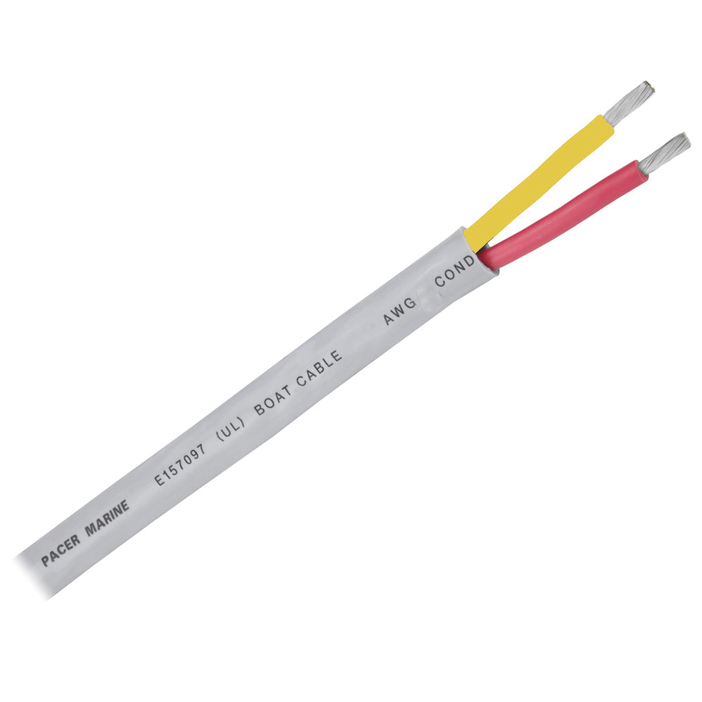 Pacer 16/2 AWG Round Safety Duplex Cable - Red/Yellow - 250