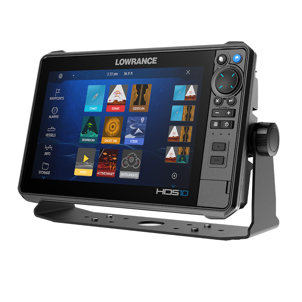 Lowrance HDS PRO 10 - w/ Preloaded C-MAP DISCOVER OnBoard - No Transducer