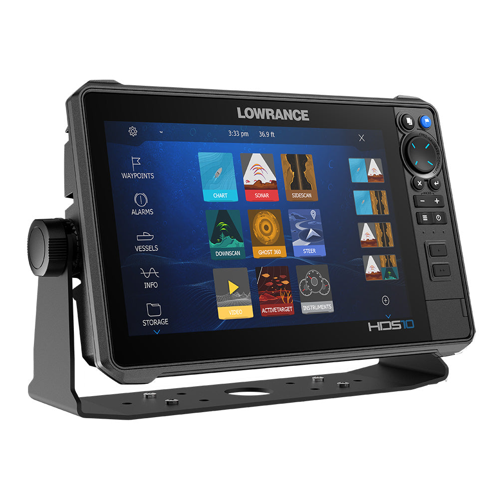 Lowrance HDS PRO 10 - w/ Preloaded C-MAP DISCOVER OnBoard  Active Imaging HD Transducer