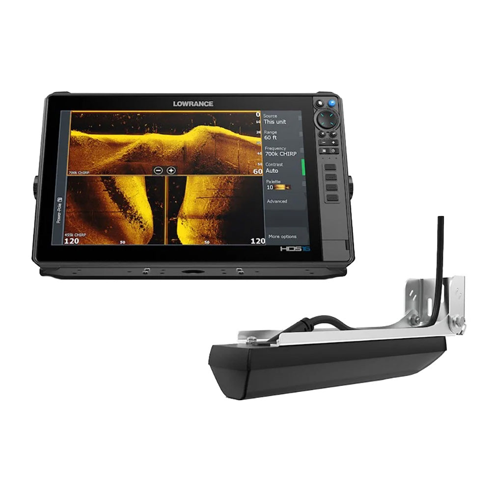 Lowrance HDS PRO 16 - w/ Preloaded C-MAP DISCOVER OnBoard  Active Imaging HD Transducer