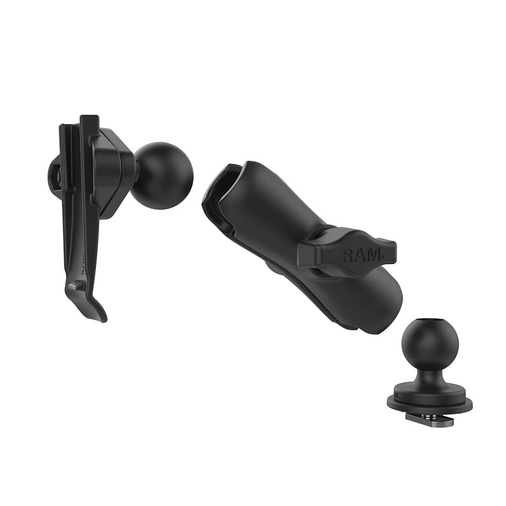RAM Mount RAM Track Ball Double Ball Mount w/Garmin Spine Clip Holder