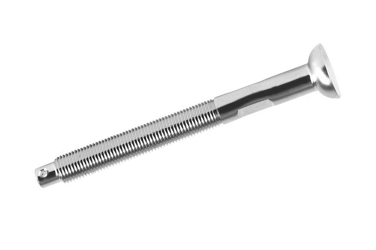 Threaded ball for wire