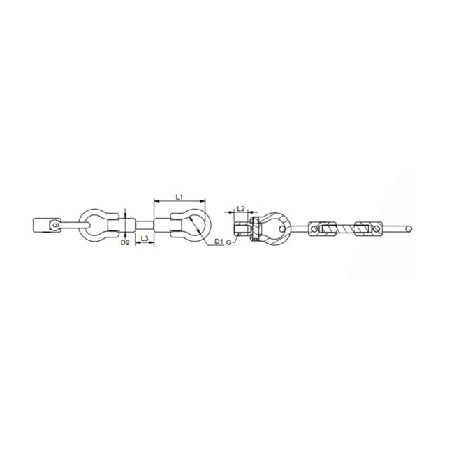 Double Gate Eye to Single Gate Eye