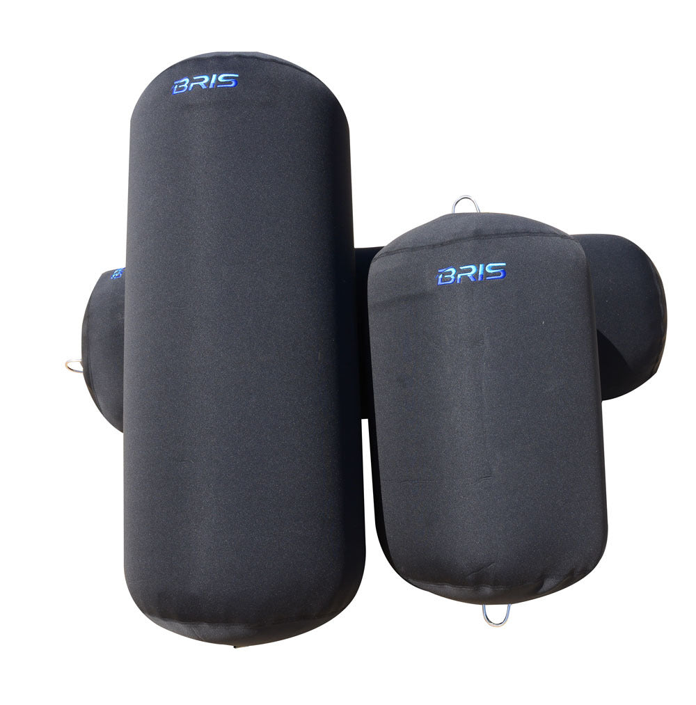 BRIS 12" x 60" Inflatable Marine Fender Cover