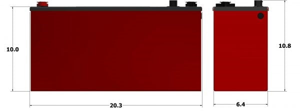 Lithionics 12 Volt 315 Amp Hour GTX Battery