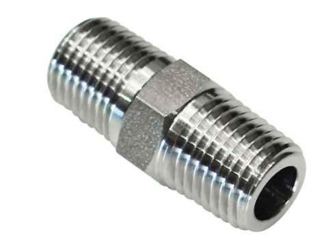 Nipple 1/4 NPT – 1/4 BSP 316S | Rainman Watermaker