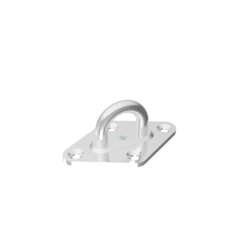 Suncor Stamped Diamond Pad Eye 3-1/4"