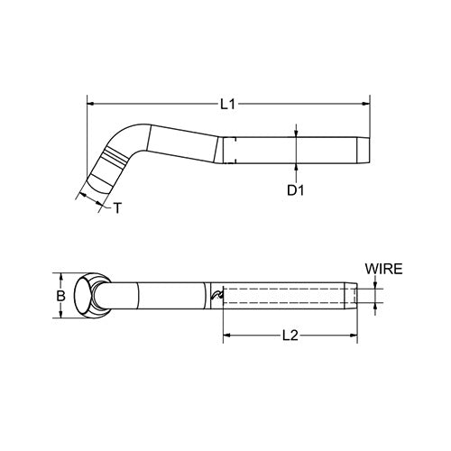 Swage Shroud Terminal