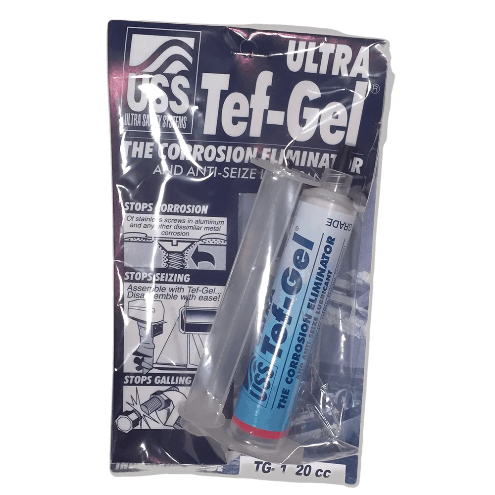 Tef-Gel Corrosion Eliminator and Anti-Seize Lubricant Tube with Applicator, 20cc