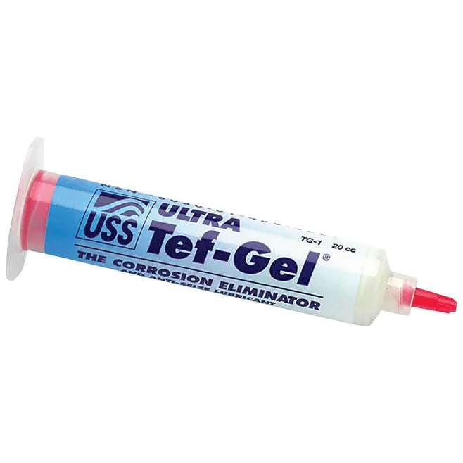 Tef-Gel Corrosion Eliminator and Anti-Seize Lubricant Tube with Applicator, 20cc