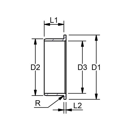 Sleeve for carbon masts