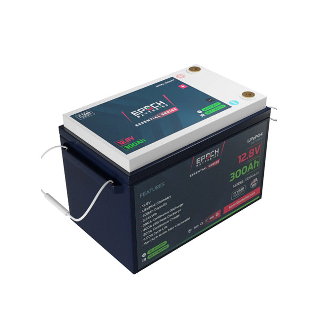 12V 300Ah | Heated & Bluetooth | LiFePO4 Battery