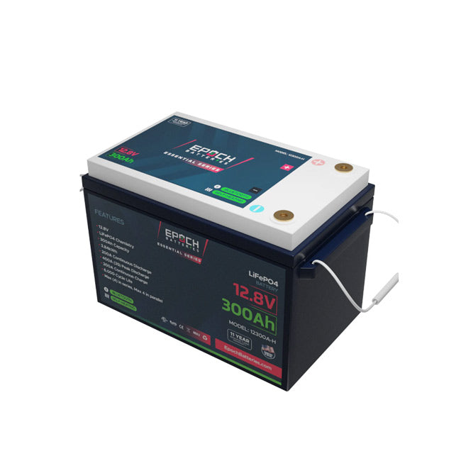 12V 300Ah | Heated & Bluetooth | LiFePO4 Battery