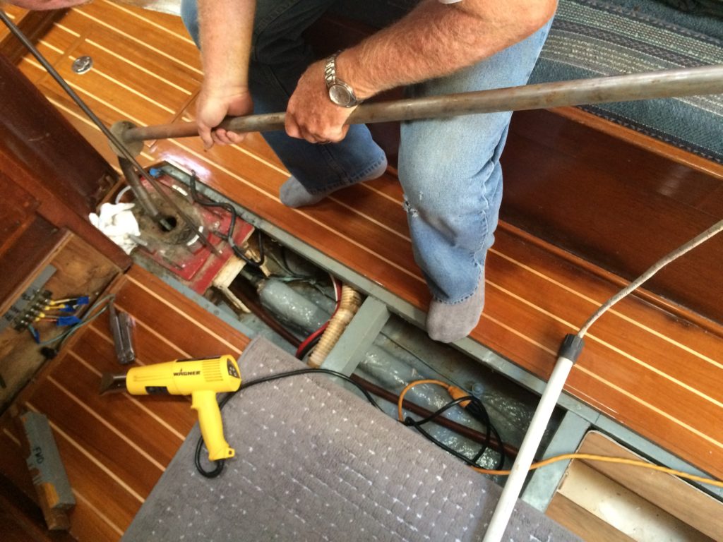 sailboat centerboard pennant